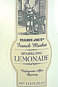 lemonade sparkling trader french market joe juice