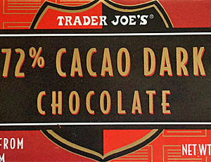 trader chocolate bar dark joe reviews