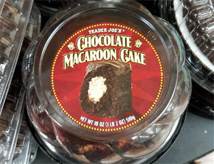 macaroon chocolate cake trader joe reviews desserts