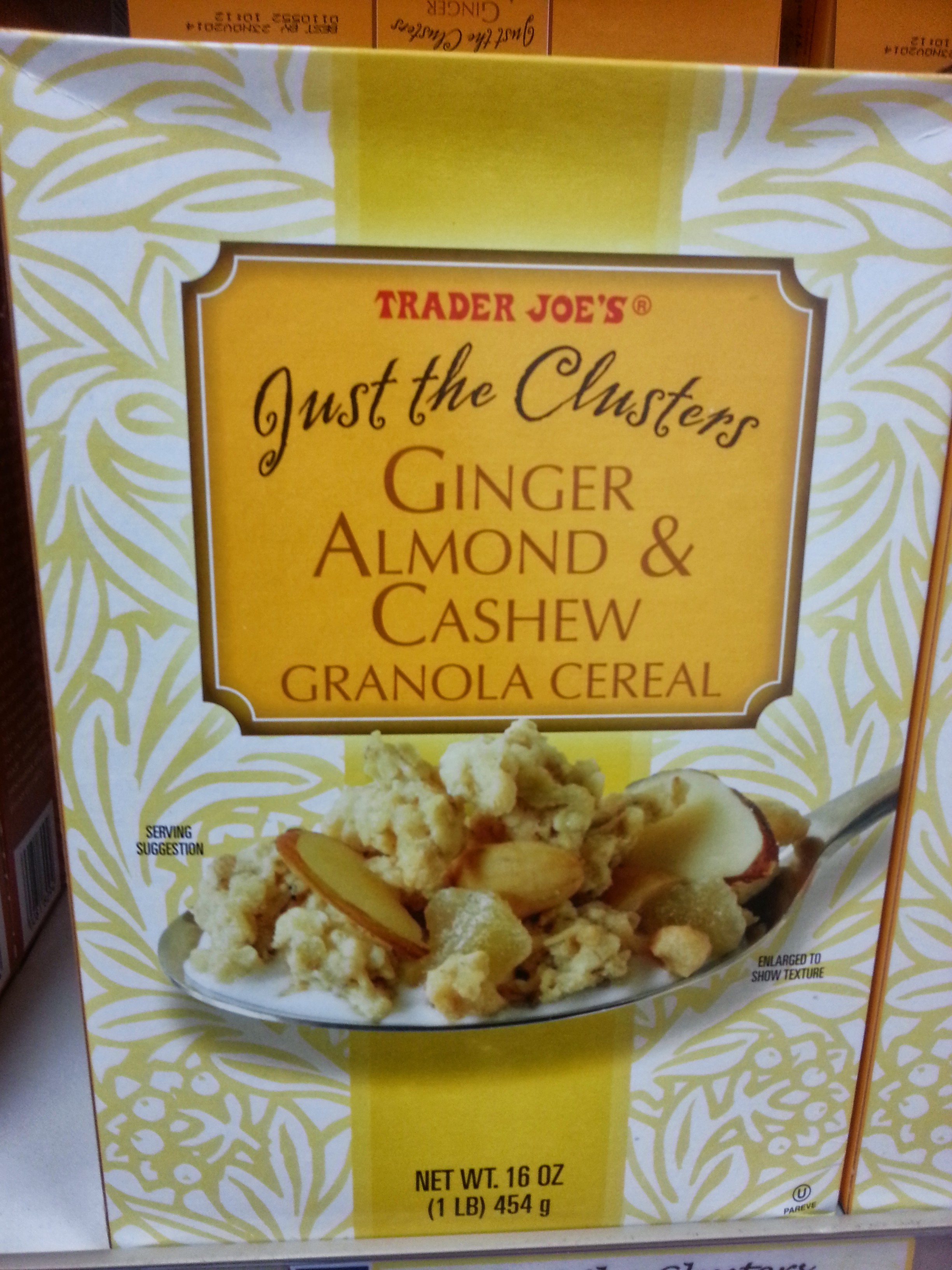 Trader Joe S Just The Clusters Ginger Almond Cashew | My XXX Hot Girl