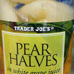 Trader Joe's Pear Halves