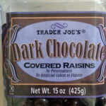 Trader Joe's Dark Chocolate Covered Raisins