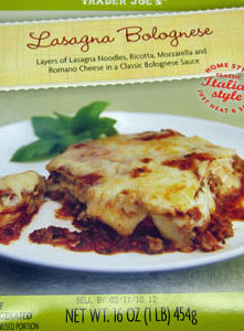 Trader Joe's Lasagna Bolognese Reviews - Trader Joe's Reviews Blog ...