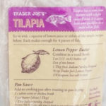 Trader Joe's Tilapia Fillets