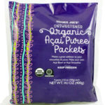 Trader Joe's Unsweetened Organic Açaí Purée Packets