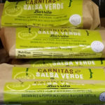 Trader Joe's Salsa Verde Carnitas Burrito