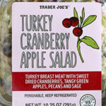 Trader Joe's Turkey Cranberry Apple Salad