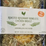 Trader Joe's Roasted Rosemary Boneless Chicken Breast with a Brown & Wild Rice Blend