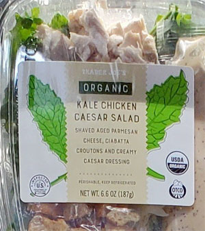 Trader Joe’s Organic Kale Chicken Caesar Salad Reviews