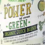 Trader Joe's to the Power of 7 Green Organic Juice Beverage