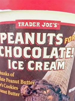 Trader Joe’s Peanuts for Chocolate Ice Cream Reviews
