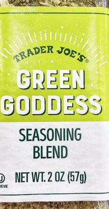 Trader Joe's Green Goddess Seasoning Blend (Pack of 2) - Yahoo