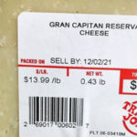 Trader Joe's Gran Capitan Reserve Cheese