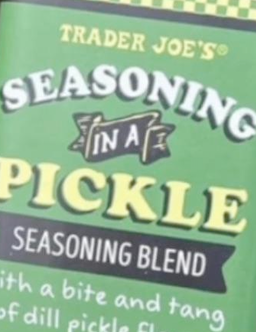 Trader Joe's Seasoning in a Pickle Seasoning Blend Rated: 36