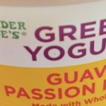 Trader Joe's Guava Passion Fruit Yogurt