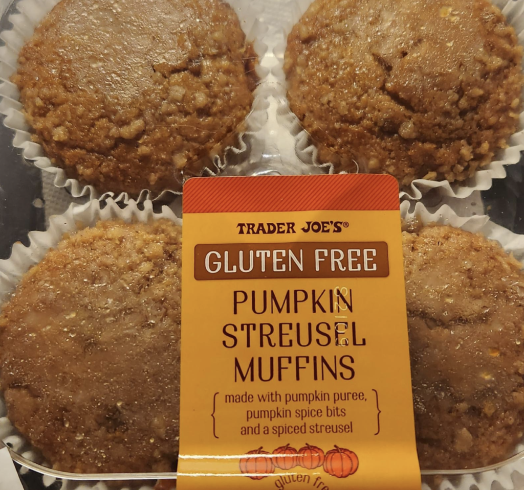 Trader Joe's GlutenFree Pumpkin Streusel Muffins Reviews Trader Joe's Reviews