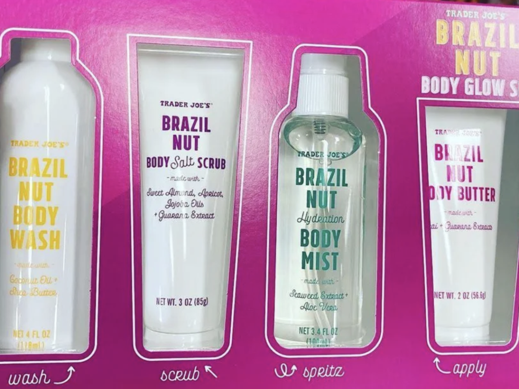 Trader Joe's Brazil Nut Body Glow Set Reviews Trader Joe's Reviews