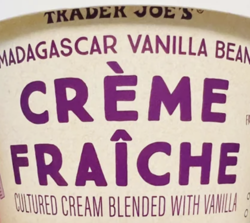 Trader Joe's Madagascar Vanilla Bean Creme Fraiche Reviews - Trader Joe ...