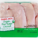 Trader Joe's Organic Free Range Boneless Skinless Thin Sliced Chicken Breast Fillets