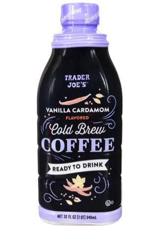 Trader Joe’s Vanilla Cardamom Cold Brew Coffee Reviews