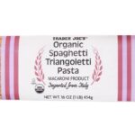 Trader Joe's Organic Spaghetti Triangoletti Pasta