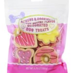 Trader Joe's Hugs & Cookies Peanut Butter Flavor Decorated Dog Treats