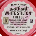 Trader Joe's Sweetheart White Stilton Cheese